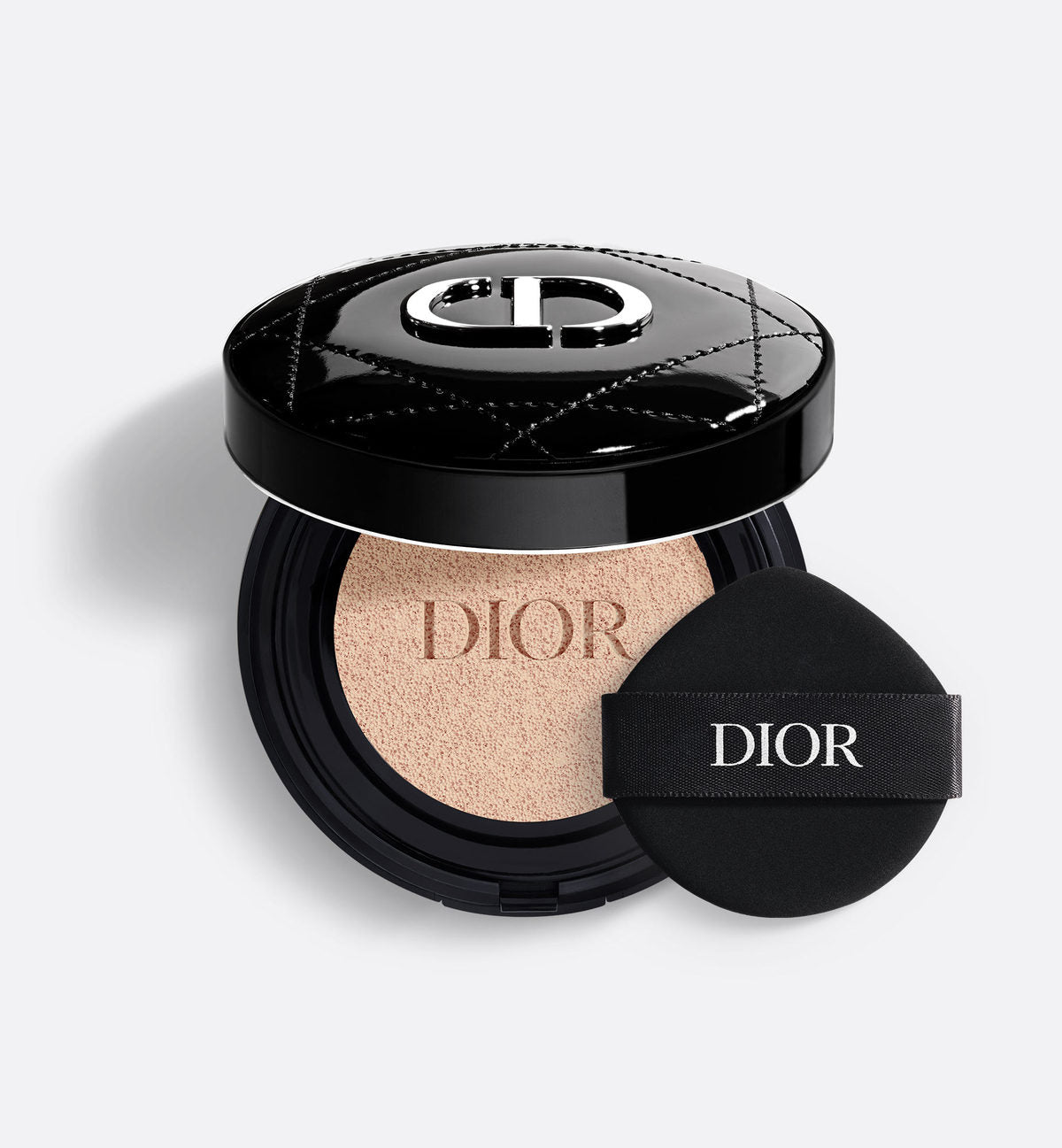 Dior Forever Cushion Case—Cushion Foundation Case - Embroidered Cannage Or Vinyl Cannage—Cushion Foundation Case - Embroidered Cannage Or Vinyl Cannage