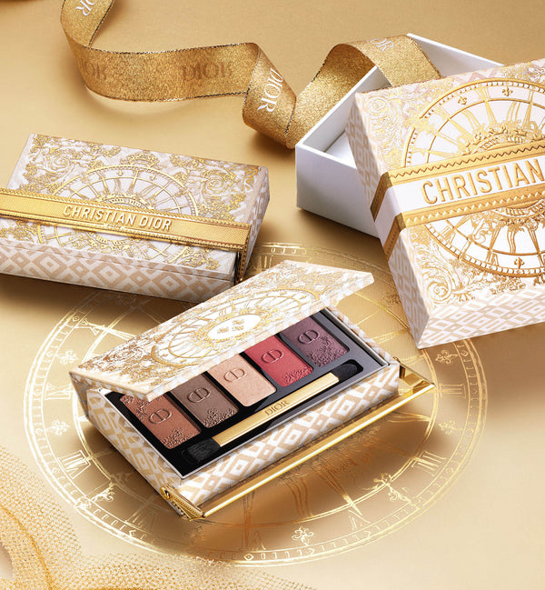 เซตเมคอัพแต่งตา Écrin couture iconic eye makeup—Eye makeup palette - 5 eyeshadows—สำหรับตกแต่งตาลิมิเต็ดอิดิชั่น 5 เฉดสี