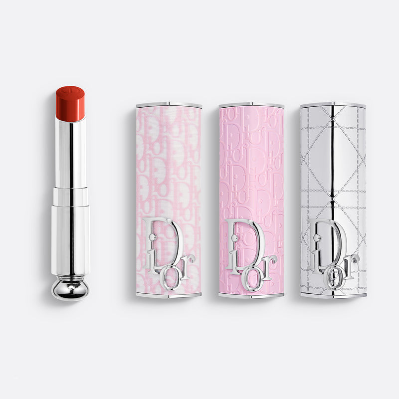 ปลอกลิปสติก DIOR ADDICT CASE—Shine Lipstick Couture Case - Refillable—ปลอกลิปสติก ที่ประดับด้วยโลโก้ Dior Oblique ผลงานสร้างสรรค์จากดิออร์